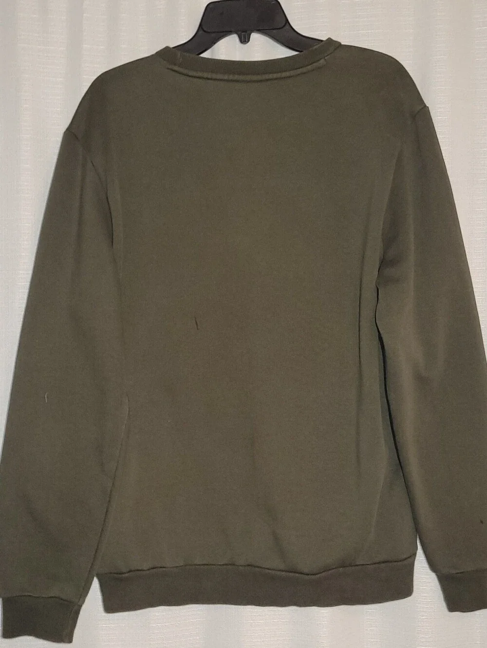 Puma Olive Green Sweatshirt Lg